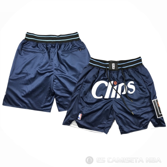 Pantalone Los Angeles Clippers Ciudad Just Don 2023-24 Azul